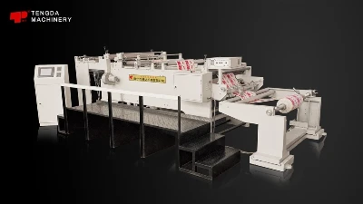 Paperin ja kalvon poikittaisleikkauskone